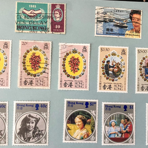 HK CD 318, CD330-337, 349, CSS2 Classics Series S/S No2,6 Queen Elizabeth II & Royal Family Stamps