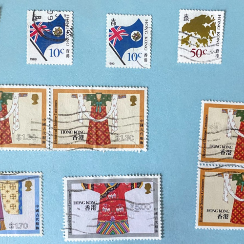HK A101, 102, 103, 104, 105, 106, 107, A110, 112, 116 Year of Dragon, Folk Costumes, UN Environment Day S/S Stamps Lot