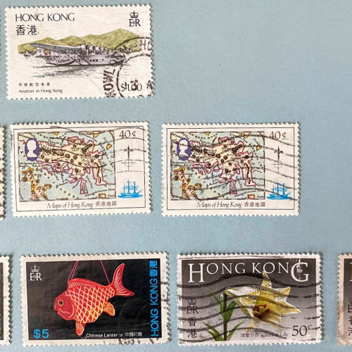 HK A84-88, A89, 90, 91, 92, 93, 94, 95, 97 Dragon Boat Festival, Aviation, Architecture, Stamps Lot